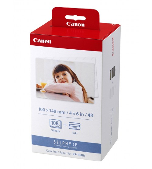 Canon Easy Photo Pack KP-108IN 4R-36 (Photo Paper for CP-series) (Promo Cashback Rp 40.000)